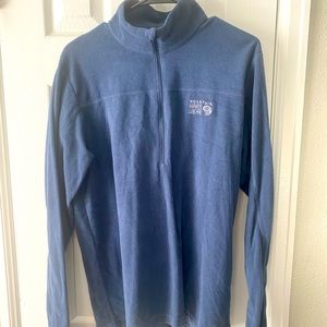 Mountain Hardwear mens Quarter Zip Fleece size M